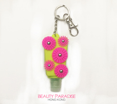 PocketBac Holder - Yellow & Pink Flower
